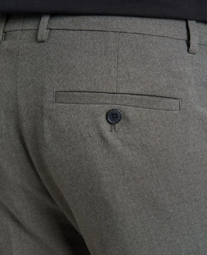 Dress Pants Men Kenneth Cole SlimFit Tic Weave Dress Pant Medium Grey