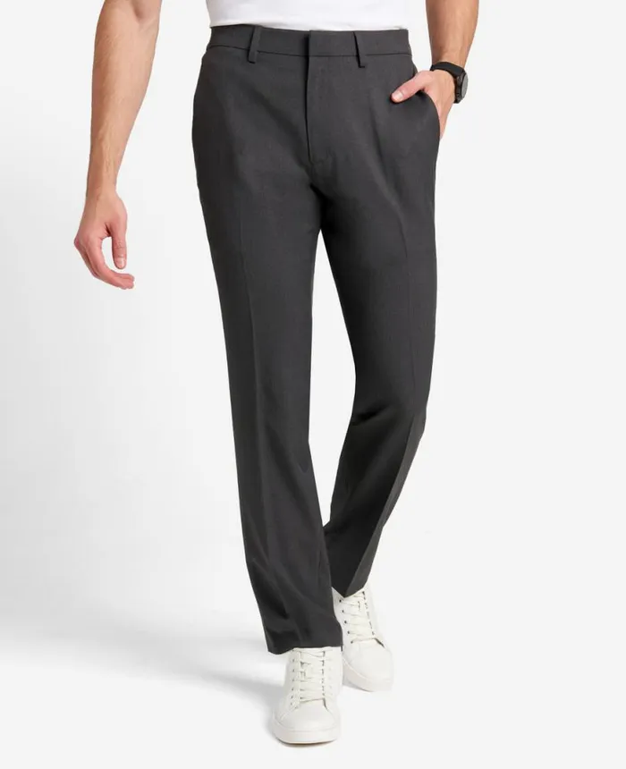 Dress Pants Men Kenneth Cole Stretch Micro Check ModernFit TECHNICOLE Dress Pant Charcoal Dress Pants Men Kenneth Cole Stretch Micro Check ModernFit TECHNICOLE Dress Pant Charcoal