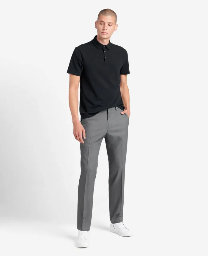 Dress Pants Men Kenneth Cole Stretch ModernFit Dress Pant Dark Grey Dress Pants Men Kenneth Cole Stretch ModernFit Dress Pant Dark Grey