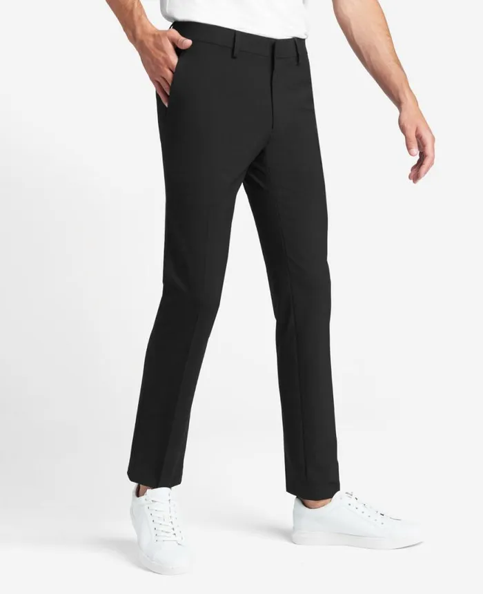 Dress Pants Men Kenneth Cole Stretch Solid SkinnyFit Flex Waistband Dress Pant Black Dress Pants Men Kenneth Cole Stretch Solid SkinnyFit Flex Waistband Dress Pant Black