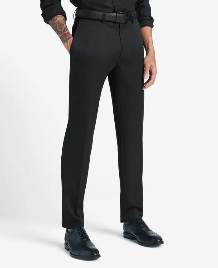 Dress Pants Men Kenneth Cole Stretch Urban Heather SlimFit Flex Waistband Dress Pant Black Dress Pants Men Kenneth Cole Stretch Urban Heather SlimFit Flex Waistband Dress Pant Black