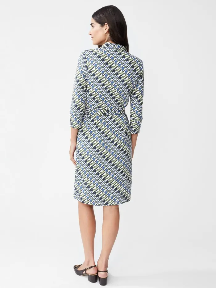Dresses Women JMcLaughlin Brynn Dress In Nine Iron Olivenavy