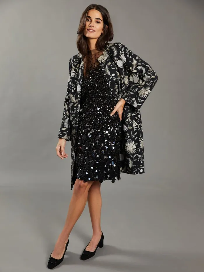 Dresses Women JMcLaughlin Tricia Sequin Dress RSVP X Steven Stolman Black