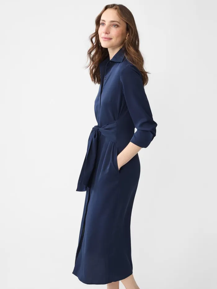 Dresses Women JMcLaughlin Valera Dress Navy Dresses Women JMcLaughlin Valera Dress Navy