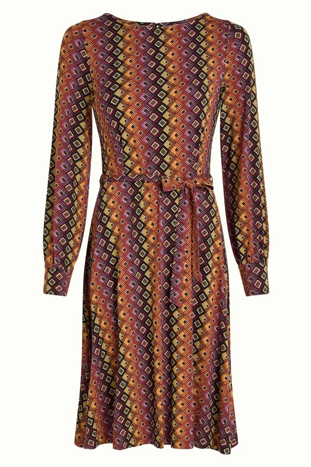 Dresses Women King Louie Betty Dress Connor Cabernet Red 8211 Connor