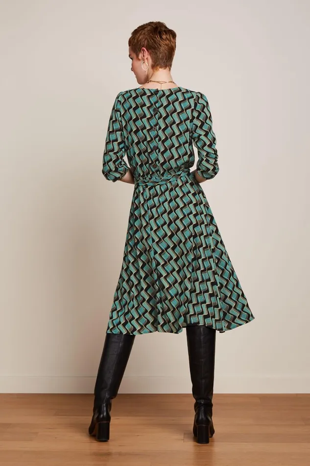 Dresses Women King Louie Betty Loose Fit Dress Jazz Black 8211 Jazz