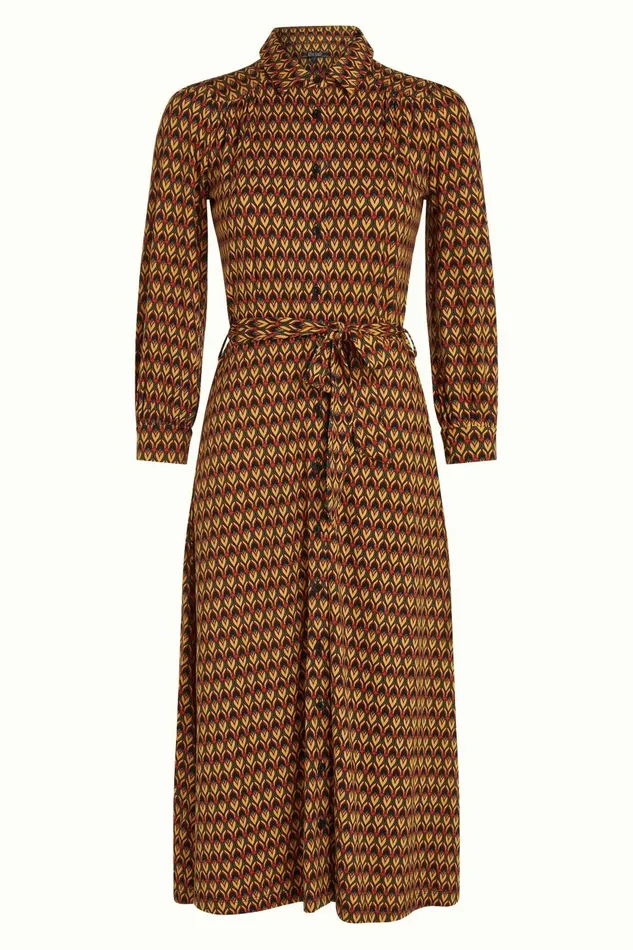 Dresses Women King Louie Carina Dress Dandy Black 8211 Dandy