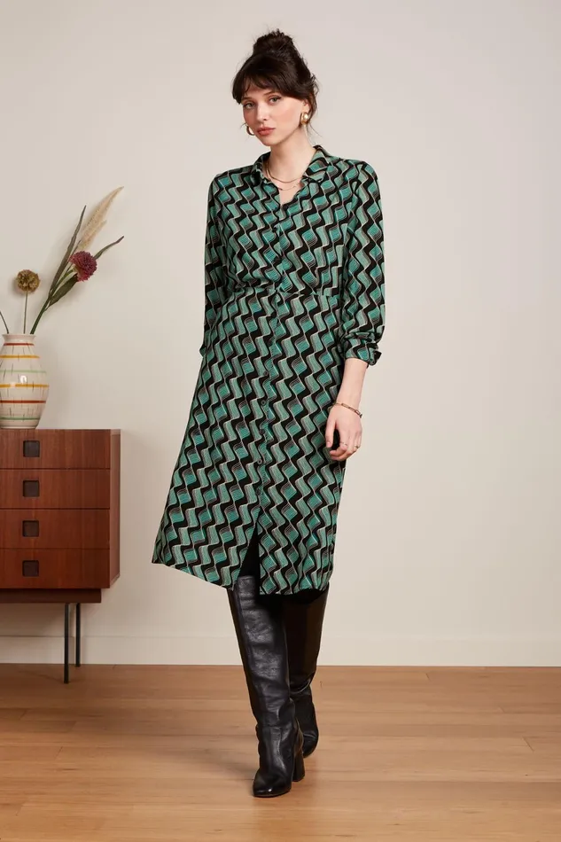 Dresses Women King Louie Mina Dress Jazz Black 8211 Jazz