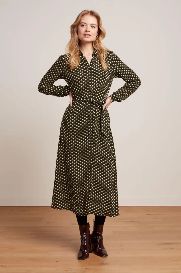 Dresses Women King Louie Olive Dress Mayfield Sycamore Green 8211 Mayfield