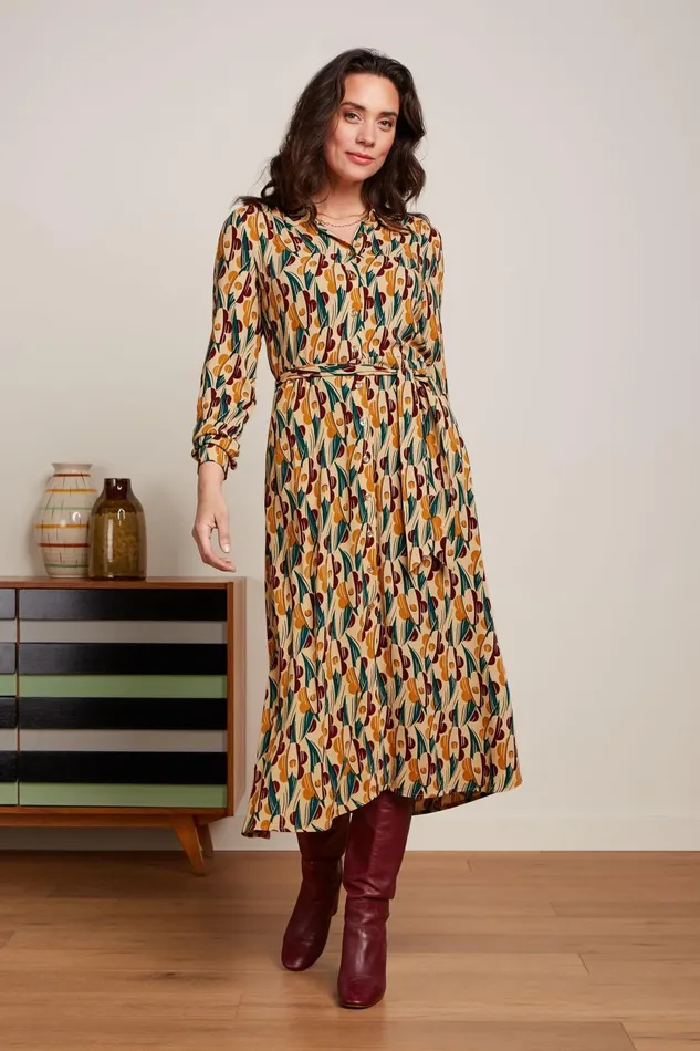 Dresses Women King Louie Remi Dress Cile Pebble 8211 Cile