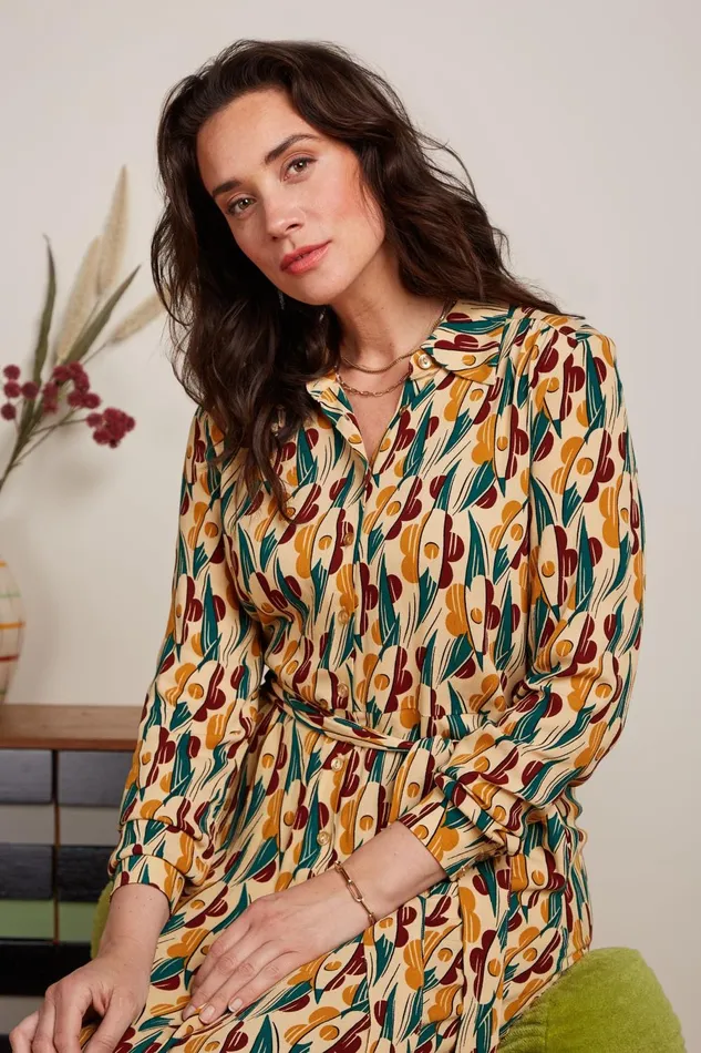 Dresses Women King Louie Remi Dress Cile Pebble 8211 Cile