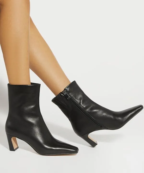 Dune London Ankle Boots Obriele Black Chisel Toe Heel Ankle Boots Dune London Black 8211 Women Dune London Ankle Boots Obriele Black Chisel Toe Heel Ankle Boots Dune London Black 8211 Women