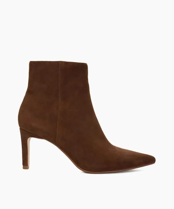 Dune London Ankle Boots Obsessively Dark Tan High Heel Ankle Boots Dune London Brown 8211 Women