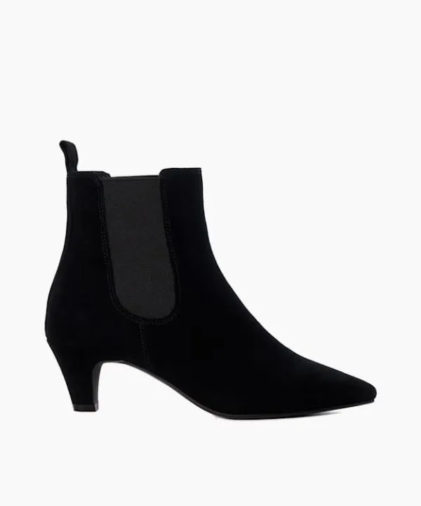 Dune London Ankle Boots Obvious Black Suede Mid Heel Chelsea Ankle Boots Dune London Black 8211 Women Dune London Ankle Boots Obvious Black Suede Mid Heel Chelsea Ankle Boots Dune London Black 8211 Women