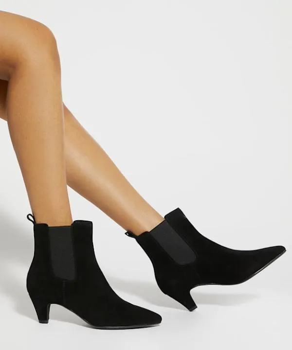Dune London Ankle Boots Obvious Black Suede Mid Heel Chelsea Ankle Boots Dune London Black 8211 Women Dune London Ankle Boots Obvious Black Suede Mid Heel Chelsea Ankle Boots Dune London Black 8211 Women