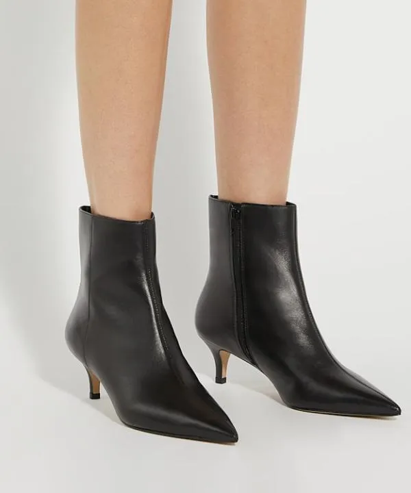 Dune London Ankle Boots Offer Black Pointed Toe Kitten Heel Boots Dune London Black 8211 Women Dune London Ankle Boots Offer Black Pointed Toe Kitten Heel Boots Dune London Black 8211 Women