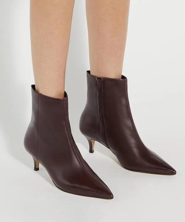 Dune London Ankle Boots Offer Dark Red Pointed Toe Kitten Heel Boots Dune London Red 8211 Women Dune London Ankle Boots Offer Dark Red Pointed Toe Kitten Heel Boots Dune London Red 8211 Women