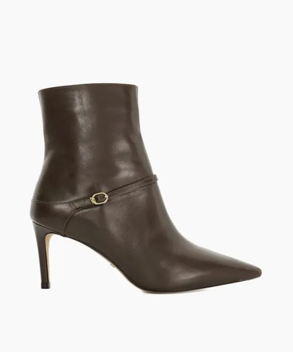 Dune London Ankle Boots Olene Brown Heeled Leather Ankle Boots Dune London Brown 8211 Women Dune London Ankle Boots Olene Brown Heeled Leather Ankle Boots Dune London Brown 8211 Women