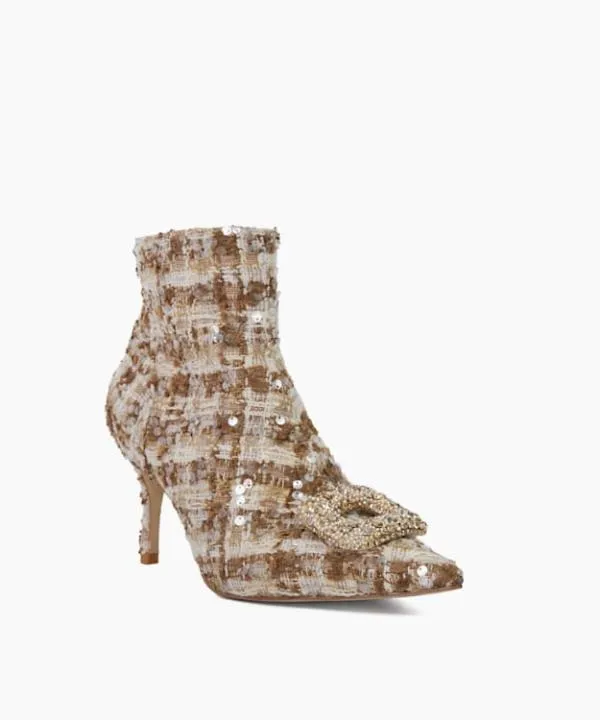 Dune London Ankle Boots Opulance Beige Textured Heel Diamante Buckle Ankle Boots Dune London Neutral 8211 Women Dune London Ankle Boots Opulance Beige Textured Heel Diamante Buckle Ankle Boots Dune London Neutral 8211 Women