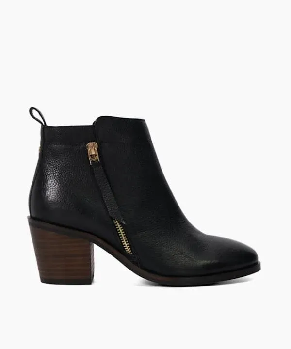 Dune London Ankle Boots Paicing Black Block Heel Side Zip Boots Dune London Black 8211 Women Dune London Ankle Boots Paicing Black Block Heel Side Zip Boots Dune London Black 8211 Women