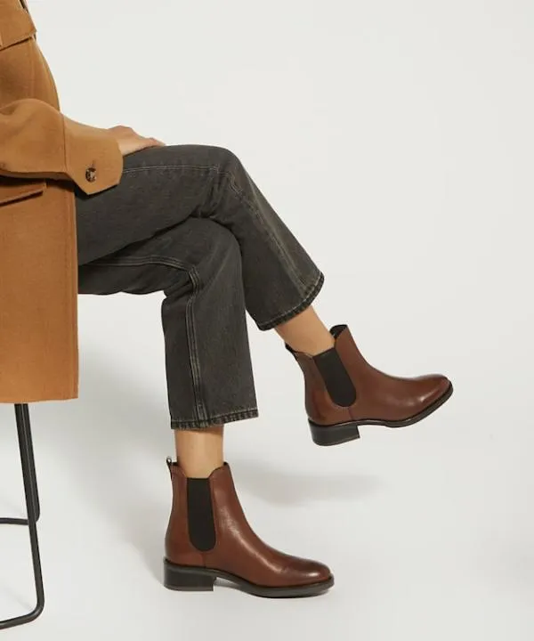 Dune London Ankle Boots Panoramic Tan BurnishedDetail Leather Chelsea Boots Dune London Brown 8211 Women Dune London Ankle Boots Panoramic Tan BurnishedDetail Leather Chelsea Boots Dune London Brown 8211 Women