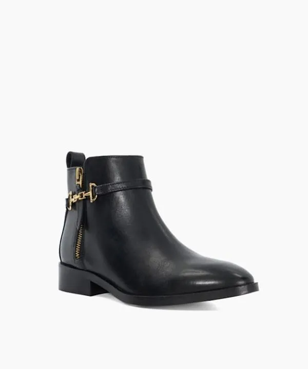 Dune London Ankle Boots Parklyn Black Wide Fit Leather Ankle Boots Dune London Black 8211 Women