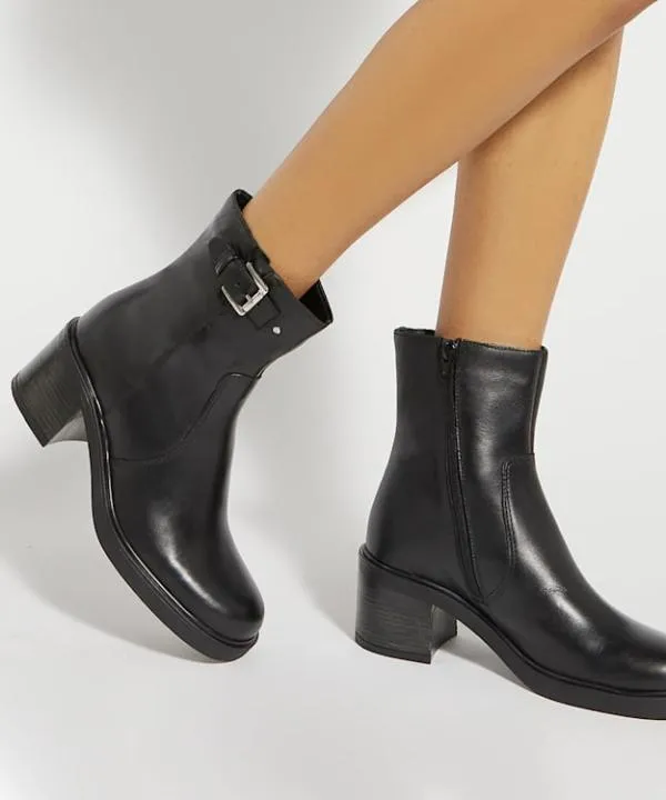 Dune London Ankle Boots Parlowe Black Chunky Heel Ankle Boot Dune London Black 8211 Women Dune London Ankle Boots Parlowe Black Chunky Heel Ankle Boot Dune London Black 8211 Women