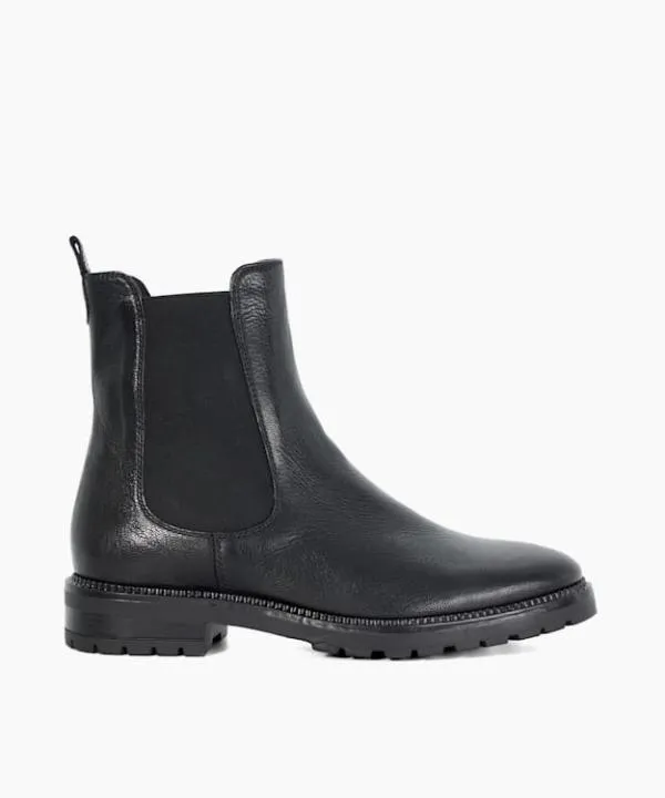 Dune London Ankle Boots Poema Black Cleated Sole Chelsea Boots Dune London Black 8211 Women Dune London Ankle Boots Poema Black Cleated Sole Chelsea Boots Dune London Black 8211 Women