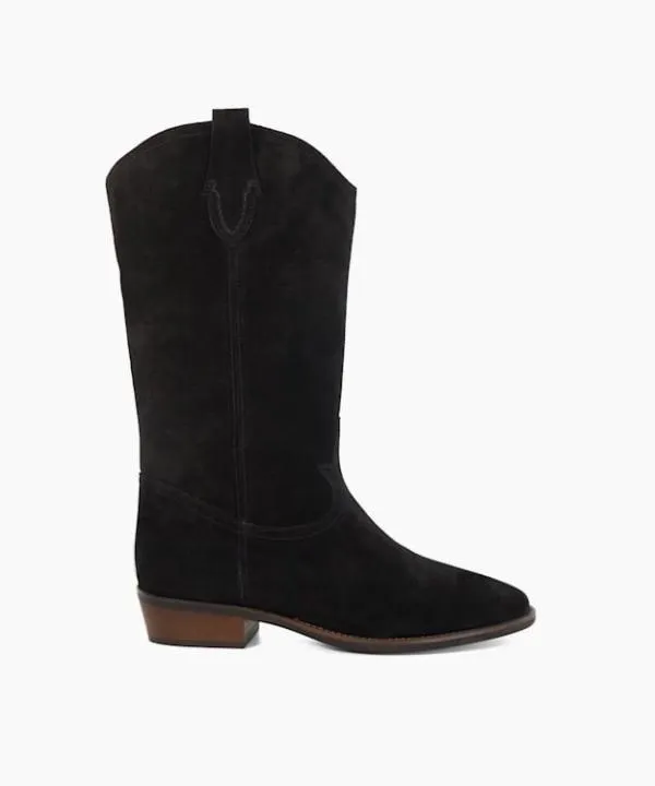 Dune London Ankle Boots Prickles Black Low Block Heel Cowboy Boots Dune London Black 8211 Women Dune London Ankle Boots Prickles Black Low Block Heel Cowboy Boots Dune London Black 8211 Women