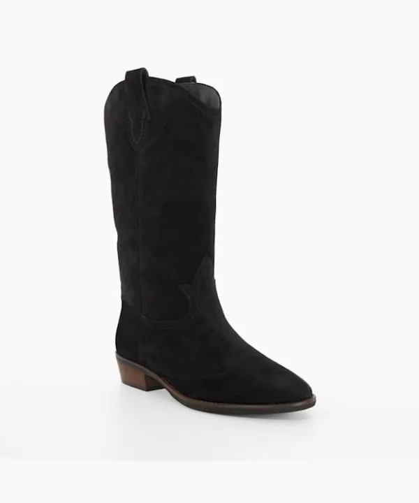 Dune London Ankle Boots Prickles Black Low Block Heel Cowboy Boots Dune London Black 8211 Women Dune London Ankle Boots Prickles Black Low Block Heel Cowboy Boots Dune London Black 8211 Women
