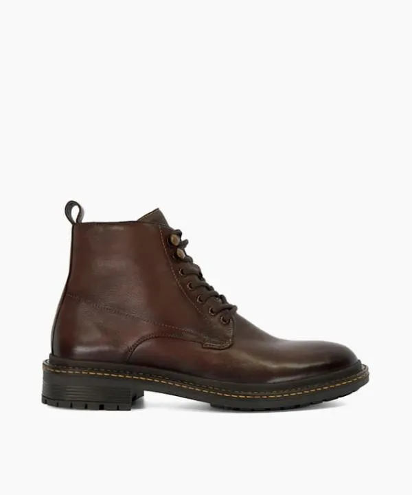 Dune London Casual Boots Calio Brown Chunky Lace Up Casual Boots Dune London Brown 8211 Men Dune London Casual Boots Calio Brown Chunky Lace Up Casual Boots Dune London Brown 8211 Men