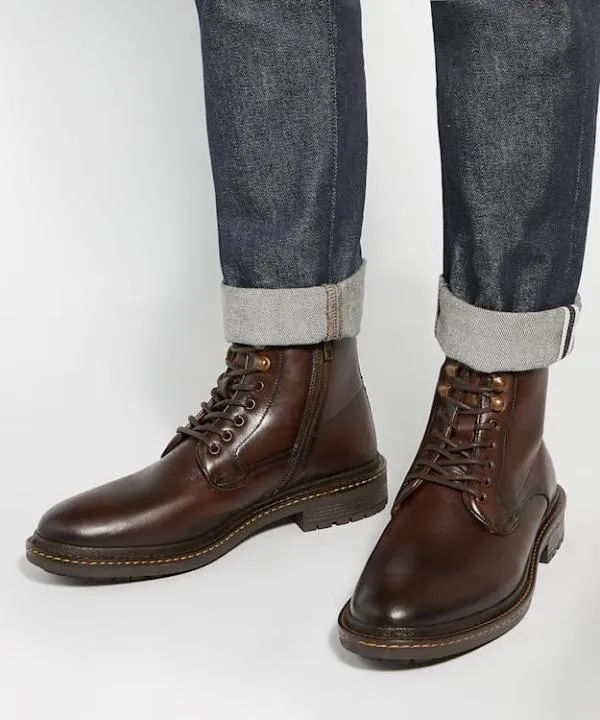 Dune London Casual Boots Calio Brown Chunky Lace Up Casual Boots Dune London Brown 8211 Men Dune London Casual Boots Calio Brown Chunky Lace Up Casual Boots Dune London Brown 8211 Men