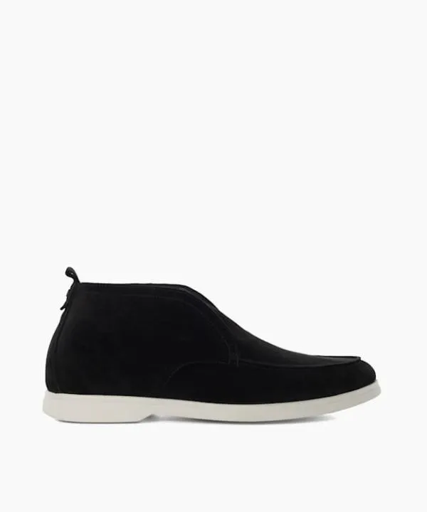 Dune London Casual Boots Celsey Black Suede Round Toe SlipOn Ankle Boots Dune London Black 8211 Men Dune London Casual Boots Celsey Black Suede Round Toe SlipOn Ankle Boots Dune London Black 8211 Men