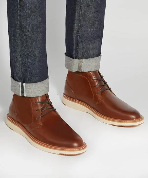 Dune London Casual Boots Chander Brown Wedge Sole Chukka Boots Dune London Brown 8211 Men Dune London Casual Boots Chander Brown Wedge Sole Chukka Boots Dune London Brown 8211 Men