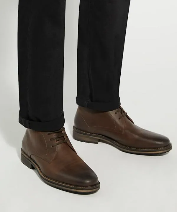 Dune London Casual Boots Charleys Brown Wide Fit Leather Chukka Boots Dune London Brown 8211 Men Dune London Casual Boots Charleys Brown Wide Fit Leather Chukka Boots Dune London Brown 8211 Men