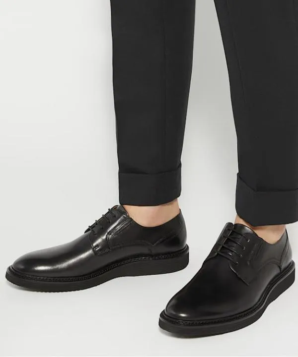 Dune London Casual Shoes Blairs Black Rubber Sole Lace Up Derby Dune London Black 8211 Men Dune London Casual Shoes Blairs Black Rubber Sole Lace Up Derby Dune London Black 8211 Men