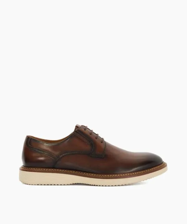 Dune London Casual Shoes Blairs Dark Brown Rubber Sole Lace Up Derby Dune London Brown 8211 Men Dune London Casual Shoes Blairs Dark Brown Rubber Sole Lace Up Derby Dune London Brown 8211 Men