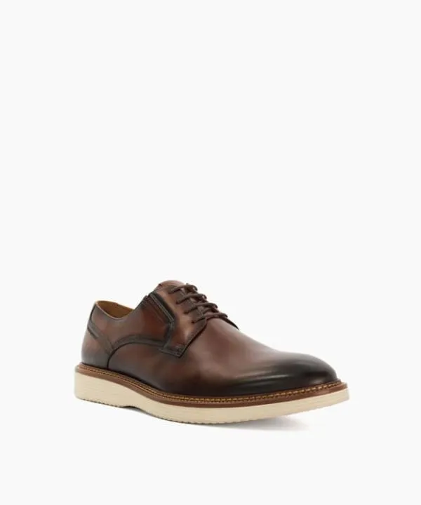 Dune London Casual Shoes Blairs Dark Brown Rubber Sole Lace Up Derby Dune London Brown 8211 Men Dune London Casual Shoes Blairs Dark Brown Rubber Sole Lace Up Derby Dune London Brown 8211 Men