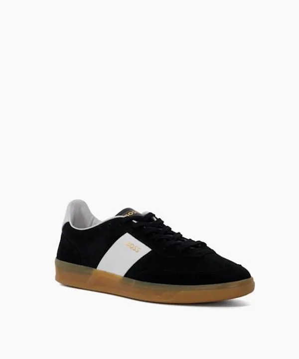 Dune London Casual Shoes Brandon Tenn Black Suede Lace Trainer Dune London Black 8211 Men