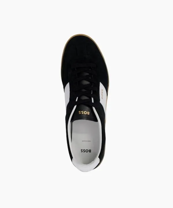 Dune London Casual Shoes Brandon Tenn Black Suede Lace Trainer Dune London Black 8211 Men