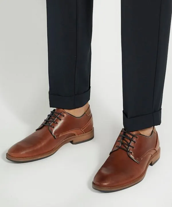 Dune London Casual Shoes Bridon Tan Leather Gibson Dune London Brown 8211 Men Dune London Casual Shoes Bridon Tan Leather Gibson Dune London Brown 8211 Men