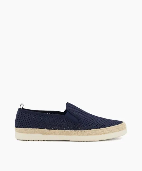 Dune London Casual Shoes Fisherr Navy Perforated Casual Espadrilles Dune London Blue 8211 Men Dune London Casual Shoes Fisherr Navy Perforated Casual Espadrilles Dune London Blue 8211 Men