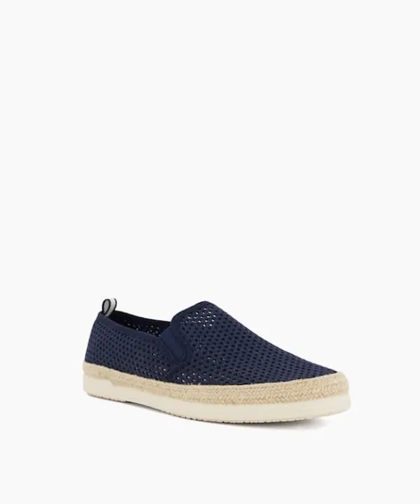 Dune London Casual Shoes Fisherr Navy Perforated Casual Espadrilles Dune London Blue 8211 Men Dune London Casual Shoes Fisherr Navy Perforated Casual Espadrilles Dune London Blue 8211 Men