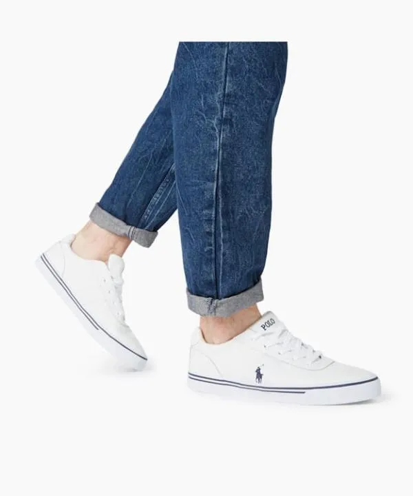 Dune London Casual Shoes Hanford White Vulcanised Sole Leather Sneaker Dune London White 8211 Men