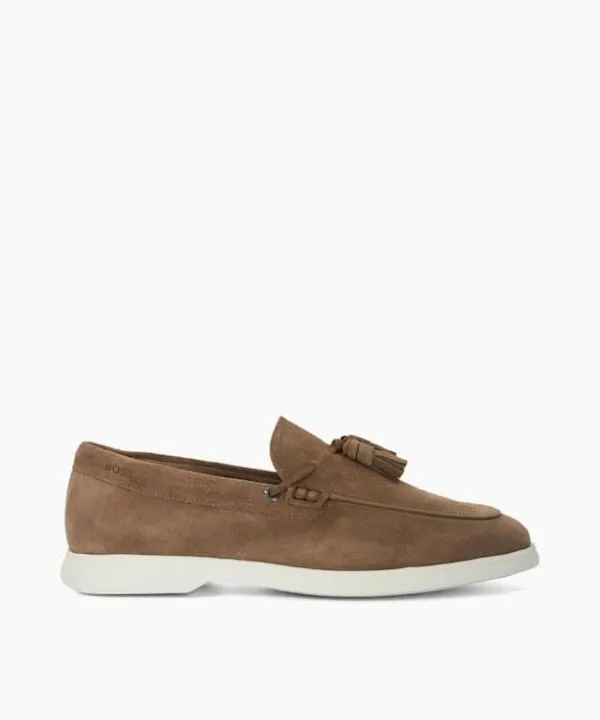 Dune London Casual Shoes Sienne Brown Suede Tassel Trim Loafers Dune London Brown 8211 Men Dune London Casual Shoes Sienne Brown Suede Tassel Trim Loafers Dune London Brown 8211 Men