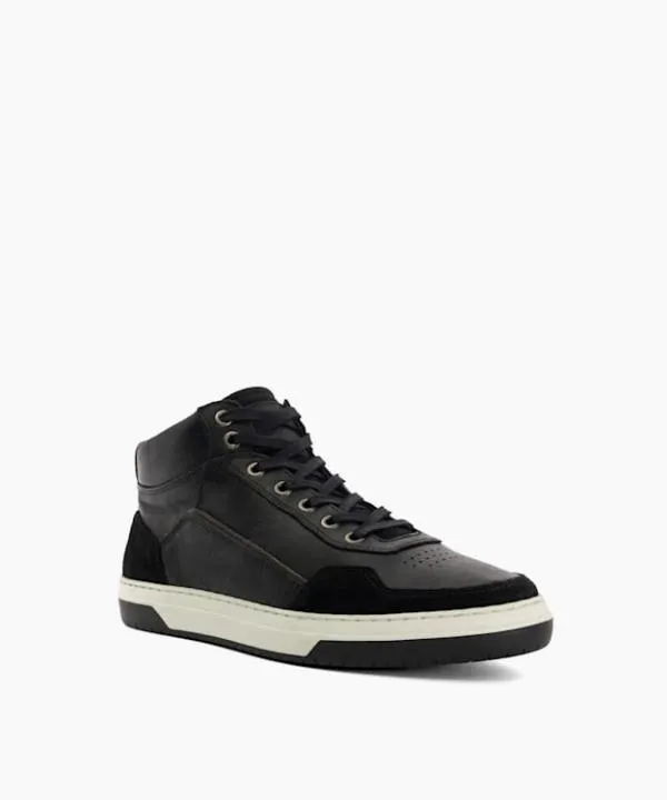 Dune London Casual Shoes Sydnies Black Contrast Perforated High Top Trainers Dune London Black 8211 Men Dune London Casual Shoes Sydnies Black Contrast Perforated High Top Trainers Dune London Black 8211 Men