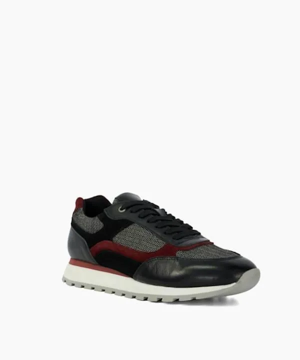 Dune London Casual Shoes Tetra Black Colour Block Runners Dune London Black 8211 Men Dune London Casual Shoes Tetra Black Colour Block Runners Dune London Black 8211 Men