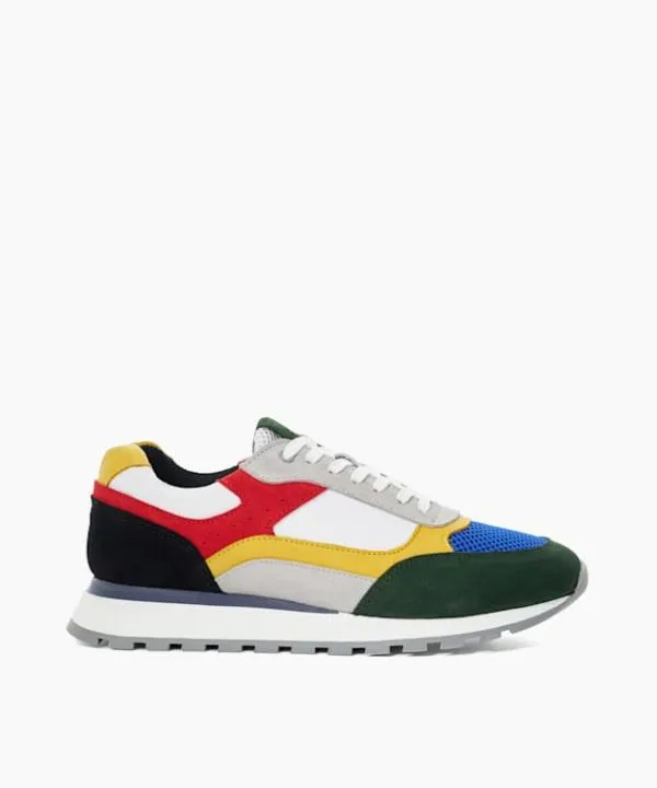 Dune London Casual Shoes Tetra Multi Colour Block Runners Dune London Multi 8211 Men Dune London Casual Shoes Tetra Multi Colour Block Runners Dune London Multi 8211 Men