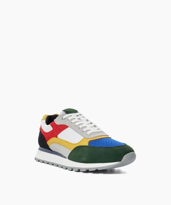 Dune London Casual Shoes Tetra Multi Colour Block Runners Dune London Multi 8211 Men Dune London Casual Shoes Tetra Multi Colour Block Runners Dune London Multi 8211 Men