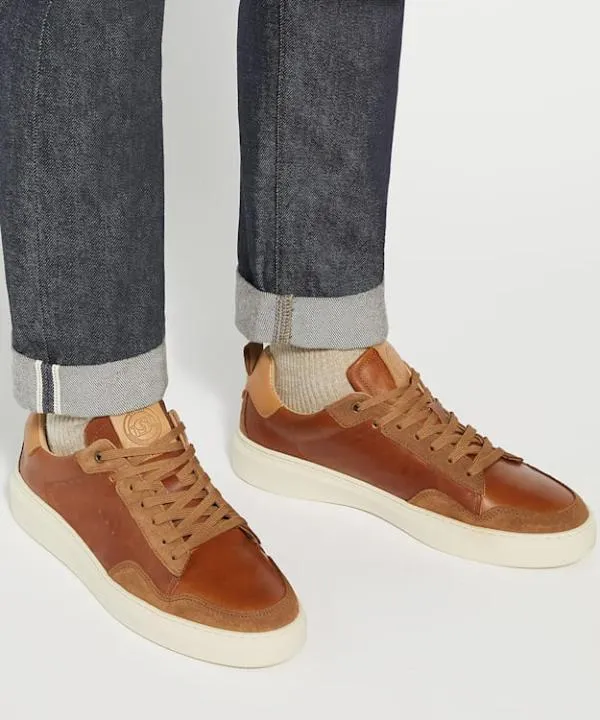 Dune London Casual Shoes Thies Tan Lace Up Flatform Trainers Dune London Brown 8211 Men Dune London Casual Shoes Thies Tan Lace Up Flatform Trainers Dune London Brown 8211 Men